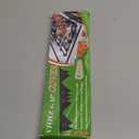 Stove Gap Covers Stainless Steel, 2 Pack Stove Gap Filler Easy Retractable Length 13.8" to 27.5", Width 0.79" ALMCALS Stove Gap Guards Range Trim Kit, Heat Resistant Guard Between Stove Top & Counter (Black)