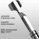 RCOAIMT Corn Peeler, Stainless Steel Corn Cob Stripper Tool with Sharp Curved Blade, Durable & Easy to Clean, Dishwasher Safe Corn Kernel Remover for Fresh Corn