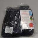 Hanes Men's Max Cushioned Ankle Socks (Multipacks) (Black, M)