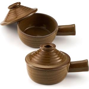 Maxdot 2 Set Egg Cooker Egg Microwave Cooker with Lid and Hollow Hand Ceramic Microwave Egg Poacher Cooker for Household Use and Food Preparation