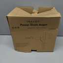 Drain Auger, Clog Remover with Drill Adapter, 25 Feet Flexible Plumbing Snake Use Manually or Powered for Kitchen, Bathroom and Shower Sink, Comes with Gloves (orange)