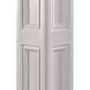 Mayne Liberty Lamp Post - White - 9.5in L x 9.5in W x 72in H - Fade Resistant - Polyethylene Lamp Post (5838-W) Decorative Sleeve ONLY