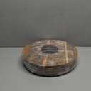 Kigley 4 Pcs Acacia Wood Lazy Susan Organizers Lazy Susan Turntable for Cabinet Non Skid Kitchen Tray for Counter Pantry Spice Salt Pepper Olive Oil Table Organization and Storage (14 Inch)