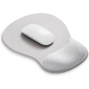 ErgoComfort Gel Wrist Rest Mouse Pad-Ergonomic Office Mousepad with Wrist Support-Non-Slip, Design Desk Accessories Mat for Home&Game Decor (03Silver Surge)