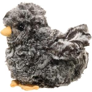 Douglas Black Multi Chick Plush Stuffed Animal