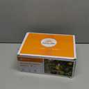 SOLPEX Hanging Solar Lights Outdoor, 8 Pack Decorative Cracked Glass Ball Light, Solar Powered Waterproof Globe Lighting, Hanging Globe Solar Lights for Garden, Yard, Patio, Lawn, Flower Bed (Warm White)