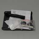 Anti-Theft License Plate Holder Compatible with Porsche Cayenne (Base) 2019-2023 Porsche Cayenne GTS 2019-2023, Front Tow Hook License Plate Bracket Mounting Kit, No Drill Bumper Frame