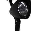 Crosslight Outdoor Solar White LED Weatherproof Spot Light for Gardens, Walkways, Patios and Yards, 1-Pack