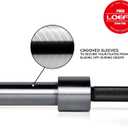 Professional Squat Bar, 32MM 55lb Squat Barbell for Powerlifting 95in/ 8Ft, Barbell for 2000 lbs Weight Capacity 205K PSI, Weight Bar Fit 2" Weights