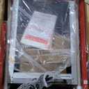 Great Northern Popcorn Company 5995 10 oz. Perfect Popper Popcorn Machine with Cart - Red (5995 GNP Red 10oz. Full)