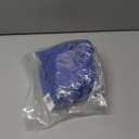 Sexy Lingerie Set For Women With Garter Belt 5 Pieces Strappy Bra and Panty Set Adjustable With Chain (Large, Blue)