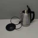 Hamilton Beach Electric Tea Kettle, Water Boiler & Heater, 1.7 Liter, Cordless Serving, 1500 Watts for Fast Boiling, Auto-Shutoff and Boil-Dry Protection, Stainless Steel with LED Light Ring (41037) (1.8 Quarts)