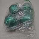 YYCRAFT 4ct Jumbo Teal Shiny Christmas Ball Ornaments 4 Inch for Xmas Tree Christmas Decorations Shatterproof Gift Set (Teal, XL)