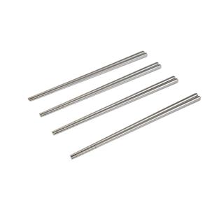 Stainless Steel Chopsticks, 4-Pairs