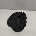 Flag Football Helmet Youth Soft Shell Helmet 7v7 Rugby Headgear Scrum Cap Youth Kids Adults (Large, Black)