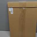 Bathroom Picture Wall Decor, Framed Black and White Bathroom Wall Art, Funny Highland Cow on Toilet Reading Newspaper,Animal Canvas Print Painting 16x12 Inch Ready to Hang