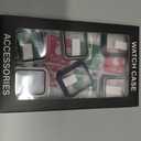 6 Pack Case Tempered Glass Screen Protector for Apple Watch Cover Series 10 9 8 7 6 5 4 3 2 1 SE Ultra 38mm 40mm 41mm 42mm 44mm 45mm 46mm 49mm, Thin Scratch Resistant Full Protective Hard PC Bumper (Black/Blue/Starlight/Silver/White/Clear)