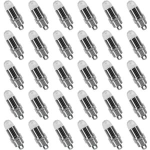 24x Battery Operated LED Party Lights Seasonal Lighting for Balloons Paper Lanterns, Waterproof - Warm White