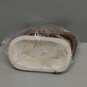 CYEAH 4 Pack Wooden Dough Bowls Bulk, 9.5 in Rustic Dough Bowl for Candle, Natural Paulownia Wood Bowls for Wedding DIY Candle Home Crafts Making Farmhouse Fruits Supplies Decoration