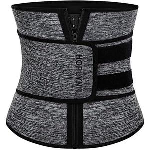 HOPLYNN Neoprene Sweat Waist Trainer Corset Trimmer Shaper Belt for Women, Medium