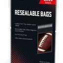 Resealable Team Set Bags - 1000 ct | Archival Quality Polypropylene Resealable Card Sleeves Compatible with Top loaders, Standard Cards and Magnetic Holders