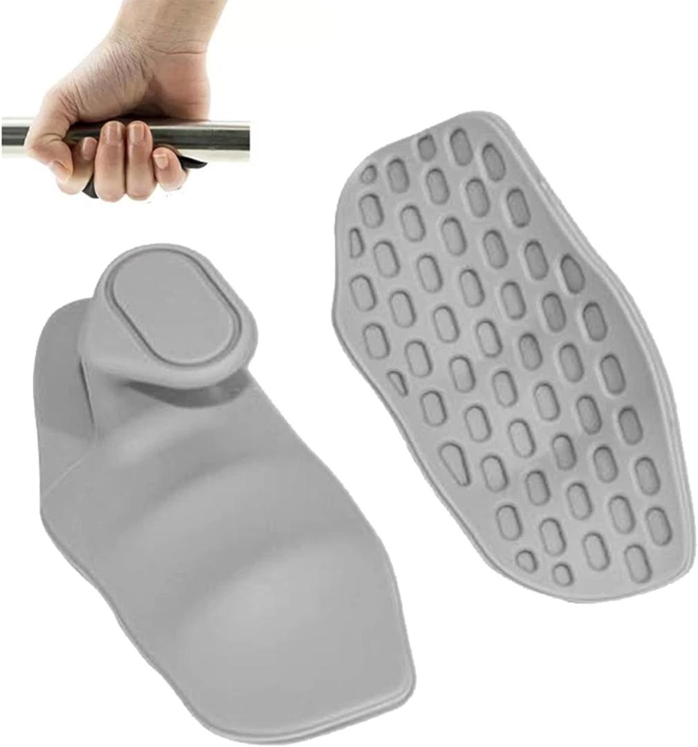 2 x Anti-Slip Workout Grips & Resistance Bands, Ergonomics Workout Rubber Gym Grips Pads for Men and Women Weightlifting, Fitness Training and Exercise, Protect Your Gymnastics Hand Grips