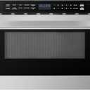 Midea MM12S2ASZ Microwave Oven, 1.2 cu.ft Drawer, Stainless Steel, Child Safety Lock