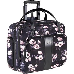 KROSER Rolling Laptop Bag Premium Rolling Laptop Briefcase Computer Bag Fits Up to 15.6 Inch Laptop Overnight Bag with RFID Pockets for Travel/Business/Women