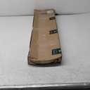 2PCS 40inch Door Rain Drip Guard for Windows Drip Cap Rain Deflector Anodized Aluminum Easy to Install Silver