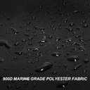 Boat Cover 24-26 ft, Waterproof 900D Heavy Duty Boat Cover