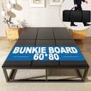 Bunkie Board Queen Size,Anti-Sag Mattress Support Board Frame 60''x80''