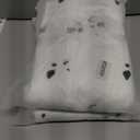 2 x Halloween Pillow Covers 18x18 inch Set of 2 White Cat Ghost Throw Pillow Cases Soft Plush Faux Fur Wool Couch Cushion Case for Home Decor Chair Sofa Bedroom Living Room (Cat Ghost)