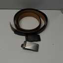 CHAOREN Leather Ratchet Belt Men 2 Pack - Customizable Fit, Effortless Style (35mm) (32" to 38" Waist Adjustable, Basic Black/Brushed Cognac)