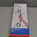 TAILI Grab Bars for Bathtubs and Showers 2 Pack Suction Grab Bar, Heavy Duty Shower Handle Removable Bath Handrails for Seniors and Elderly, Bathroom Safety Grip No Drilling Waterproof,Grey (16.8", Gray)