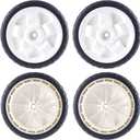 CheeMuii 119-0311 Lawn Mower Wheels 4 Pack 8" Push Mower Front Drive Wheels Replace for Toro 119-0311 20330 20339 20350 20370 20954 137-4832 115-2878 etc