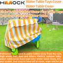 Kids Water Table Cover Fit Rain Showers Splash Pond Water Table Accessories, Waterproof Dust Proof Anti-UV Outdoor Toys Cover