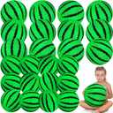 [ 10''+8'' ] 24 Pcs Watermelon Beach Balls Bulk,Mini Beach Balls Inflatable Beach Ball Watermelon Ball for Pool Party Decorations Birthday Party Favors