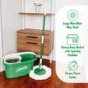 Libman Tornado Spin Mop System | Mop and Bucket with Wringer Set | Mops for Floor Cleaning | 1 Mop Head Included