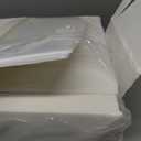 Frienda 100 Pack Foam Boards 1/8 Inch Thickness Foam Poster Boards Core Backing Board for Projects Presentation Board for School Crafts Office Art Projects(8x10x0.125 Inches,White)