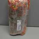 Alupssuc 20 Bundles Artificial Fall Flowers for Outdoors Decoration, Faux Pansies Fake Mums Flowers Plants, UV Resistant No Fade Realistic Silk Pansy for Porch Planter Garden Patio Yard, Autumn Orange