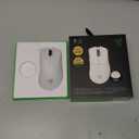 Razer DeathAdder V4 Pro Wireless Gaming Mouse: 56g Lightweight - HyperSpeed Gen-2 - Optical Scroll Wheel - Optical Switches Gen-4 - Focus Pro 45K Sensor Gen-2 - Up to 150 Hr Battery - White 