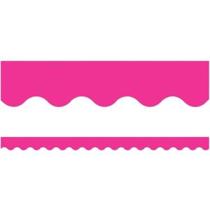 Teacher Created Resources Hot Pink Scalloped Border Trim (5582)