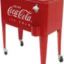 Leigh Country CP 98105 60 Qt Coca-Cola Ice Cold (Embossed) Cooler, Red