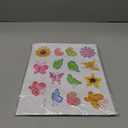 118 Pieces Hello Spring Window Clings Stickers Spring Grow Flower Butterfly Window Decals for School Home Kids Spring Birthday Party Supplies Baby Shower Anti-Collision Decoration