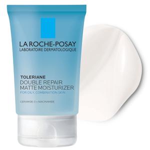 La RochePosay Toleriane Double Repair Matte Face Moisturizer, Daily Moisturizer For Oily Skin With Ceramide And Niacinamide For All Skin Tones, Oil Free, NonComedogenic