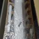 52 Inch Quiet DC Motor White Ceiling Fan with Light Remote Control, Indoor 3 Blade Modern Ceiling Fan for Bedroom Living Room