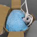 Heated Blanket Flannel Throw Blanket, 50"X 60" Electric Heating Blanket with ETL & FCC & 12 Heating Levels & Auto Shut OffMachine Washable (Sky Blue)