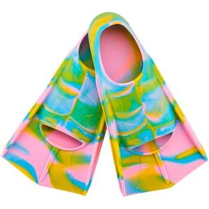 Prsca Kids Swim Fins,Short Youth Fins Swimming Flippers,Swim Training Fins for Lap Swimming,for Children Girls Boys Beginners