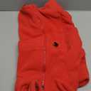 ROZKITCH Dog Pajamas Medium Size Dog, Pet Windproof Warm Cold Weather Jacket Vest Cozy Jumpsuit Apparel Outfit Clothes for Small Medium Large Dog Walking Hiking Sleep Red, M(Back Length:18"))