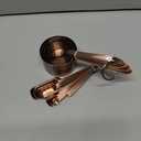 SPUVGVC Copper Measuring Cups and Spoons Set, Stainless Steel Measuring Cups and Spoons Set, 5 Metal Measuring cups & 6 Baking Measuring Spoons, Imperial & Metric Measuring Tools Set 11